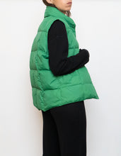 Load image into Gallery viewer, Vintage x Green Light Down Puffer Vest (XS-M)