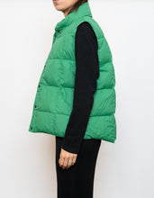 Load image into Gallery viewer, Vintage x Green Light Down Puffer Vest (XS-M)