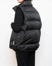 Load image into Gallery viewer, Vintage x ADIDAS Black, Army Green-lined Down Puffer Vest (S-L)