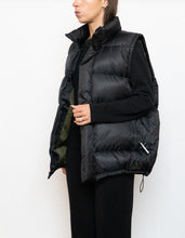 Load image into Gallery viewer, Vintage x ADIDAS Black, Army Green-lined Down Puffer Vest (S-L)