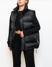 Load image into Gallery viewer, Vintage x ADIDAS Black, Army Green-lined Down Puffer Vest (S-L)