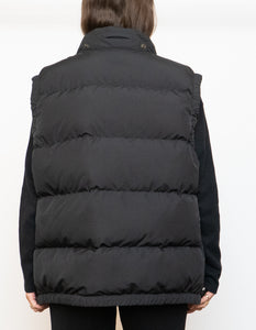 Vintage x RALPH LAUREN Down Black Puffer Vest (M, L)