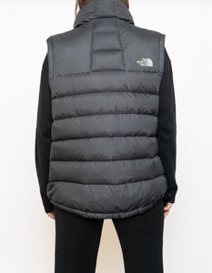 NORTH FACE x Grey, Blue 700 Series Down Puffer Vest (S, M)