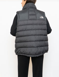 NORTH FACE x Grey, Blue 700 Series Down Puffer Vest (S, M)