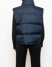 Load image into Gallery viewer, Vintage x Made in Korea x Navy Down Puffer Vest (S-L)