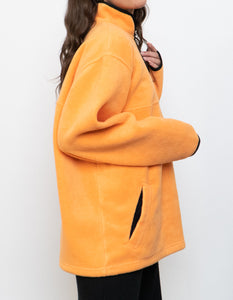 Vintage x Cozy Orange Pullover Fleece (XS-XL)