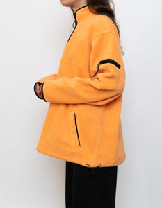Vintage x Cozy Orange Pullover Fleece (XS-XL)