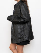 Load image into Gallery viewer, Vintage x PENMANS Black Leather Jacket (S-L)