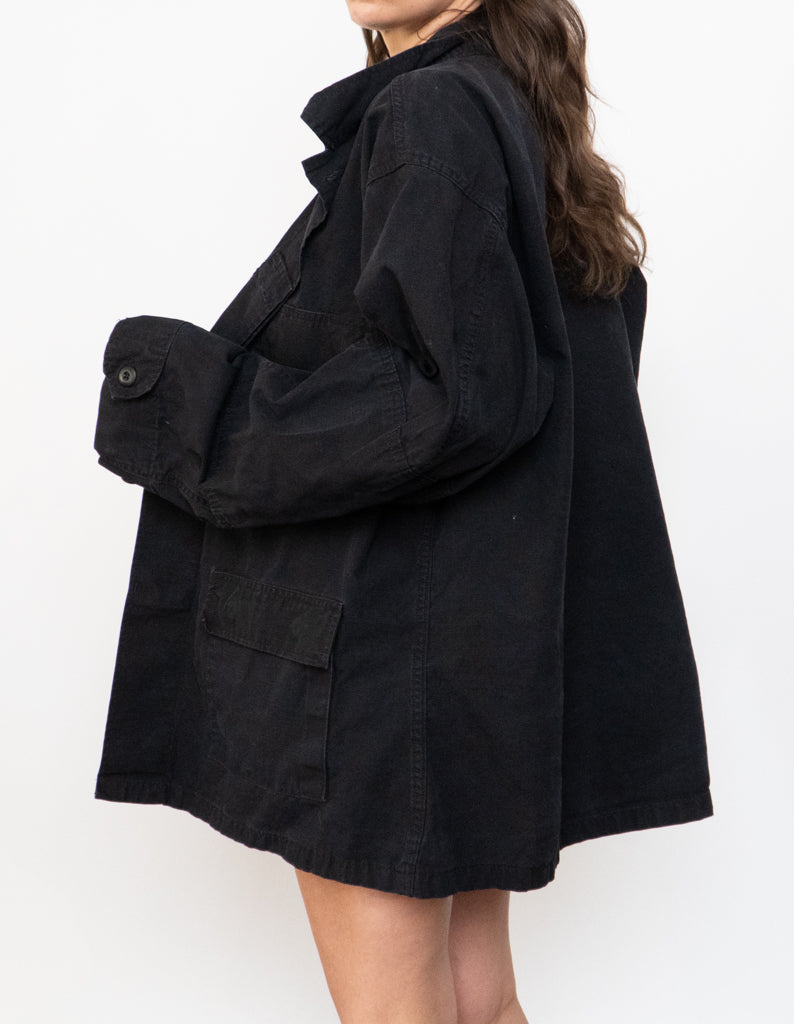 Vintage x Black Army Jacket (S-XL)