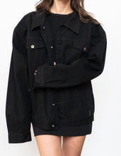 Load image into Gallery viewer, Vintage x CHEROKEE Black Denim Jacket (L, XL)