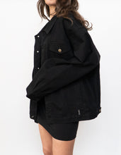Load image into Gallery viewer, Vintage x CHEROKEE Black Denim Jacket (L, XL)