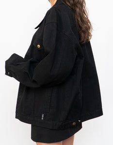 Vintage x CHEROKEE Black Denim Jacket (L, XL)