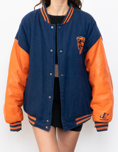 Vintage x Made in Korea x CHICAGO BEARS Felt Jacket (L)