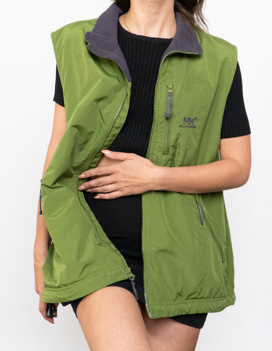 Vintage x HELLY HANSEN Green Tech Vest (M-XL)
