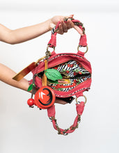 Load image into Gallery viewer, Vintage x BETSEY JOHNSON Red Denim Cherry Purse