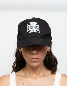 Vintage x WEST COAST CHOPPERS B&W Snap-back