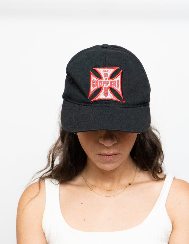 WEST COAST CHOPPERS x Black & Red Snap-back