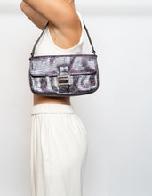 Load image into Gallery viewer, Vintage x Purple Purple Crock Faux Leather Purse