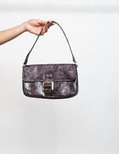 Load image into Gallery viewer, Vintage x Purple Purple Crock Faux Leather Purse