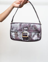 Load image into Gallery viewer, Vintage x Purple Purple Crock Faux Leather Purse