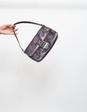 Load image into Gallery viewer, Vintage x Purple Purple Crock Faux Leather Purse
