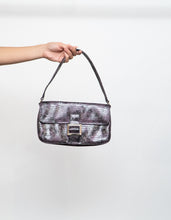 Load image into Gallery viewer, Vintage x Purple Purple Crock Faux Leather Purse