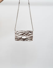 Load image into Gallery viewer, ZARA x Zebra Pony Hair Chain Purse