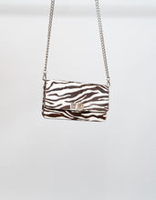 Load image into Gallery viewer, ZARA x Zebra Pony Hair Chain Purse