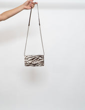 Load image into Gallery viewer, ZARA x Zebra Pony Hair Chain Purse