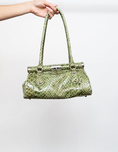 Vintage x Green Crock PVC Purse