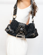 Load image into Gallery viewer, Vintage x GUESS Black Studded Handbag