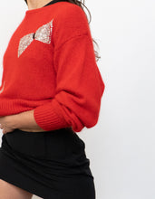 Load image into Gallery viewer, Vintage x Made in Hong Kong x Angora, Silk-blend Knit Sweater (XS-M)