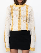 Load image into Gallery viewer, Vintage x Made in Turkey x SEARIANNO Gold Knit Patterned Sweater (S-L)