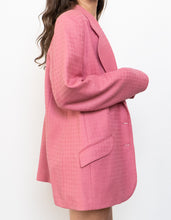 Load image into Gallery viewer, Vintage x Made in Canada x Pink Wool-blend Blazer (S, M)