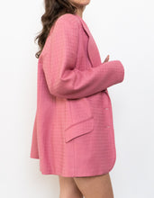 Load image into Gallery viewer, Vintage x Made in Canada x Pink Wool-blend Blazer (S, M)