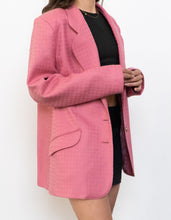 Load image into Gallery viewer, Vintage x Made in Canada x Pink Wool-blend Blazer (S, M)