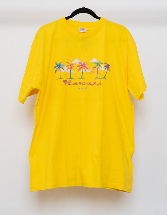 Vintage x Yellow Hawaii, Maui Tee (XL)