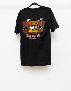 Vintage x Made in Canada x HARLEY DAVIDSON Thunder Bay Tee (XS-M)