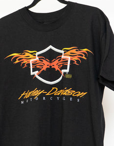 Vintage x Made in Canada x HARLEY DAVIDSON Thunder Bay Tee (XS-M)