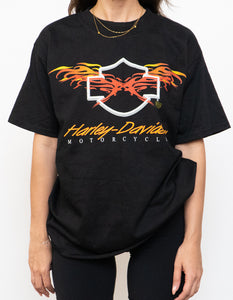 Vintage x Made in Canada x HARLEY DAVIDSON Thunder Bay Tee (XS-M)