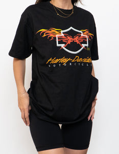 Vintage x Made in Canada x HARLEY DAVIDSON Thunder Bay Tee (XS-M)