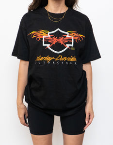 Vintage x Made in Canada x HARLEY DAVIDSON Thunder Bay Tee (XS-M)