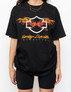 Vintage x Made in Canada x HARLEY DAVIDSON Thunder Bay Tee (XS-M)