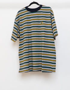 Vintage x Made in Canada x Cotton Striped Tee (XL)