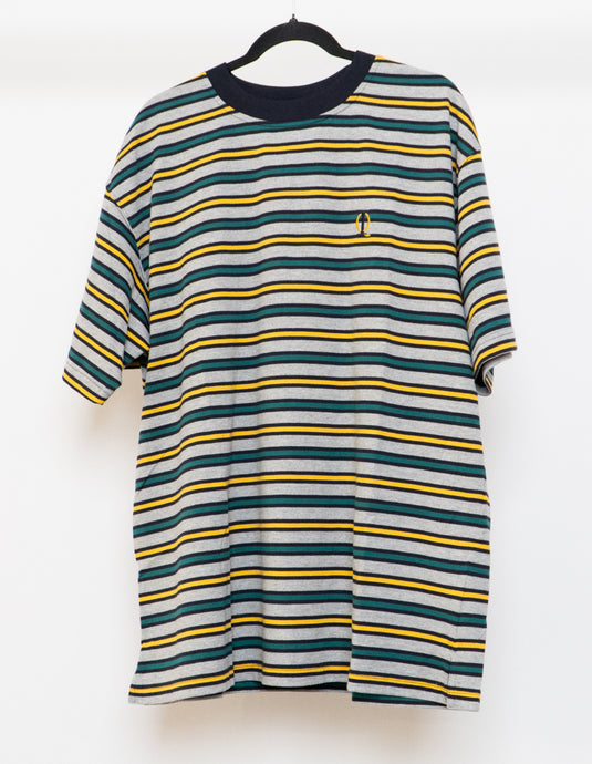 Vintage x Made in Canada x Cotton Striped Tee (XL)