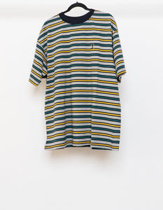 Vintage x Made in Canada x Cotton Striped Tee (XL)
