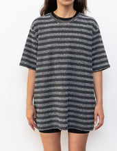 Load image into Gallery viewer, TED BAKER x Made in Portugal x Grey Terry Cloth Striped Tee (XS-XL)