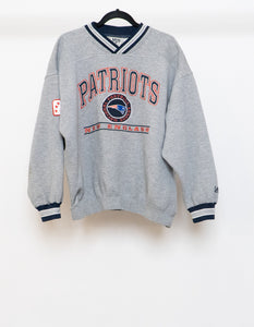 Vintage x PATRIOTS Grey & Navy (L)