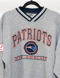 Vintage x PATRIOTS Grey & Navy (L)