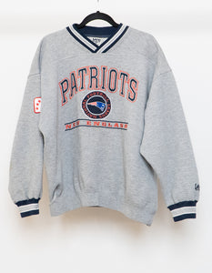 Vintage x PATRIOTS Grey & Navy (L)